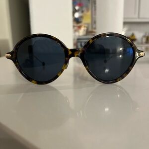 Christian Dior sunglasses brown/ gold color